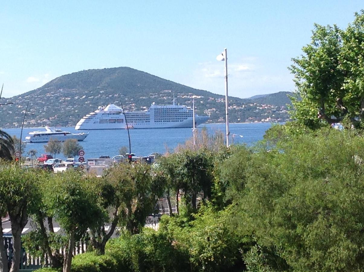 Brigitte Studio Centre Saint Tropez Parking Piscine Wifi Vue Mer Exterior foto